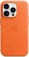 Фото Apple iPhone 14 Pro Max Leather Case with MagSafe Orange (MPPR3)