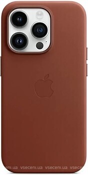 Фото Apple iPhone 14 Pro Max Leather Case with MagSafe Umber (MPPQ3)
