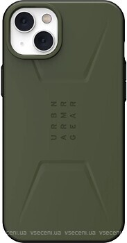 Фото UAG Civilian Magsafe Apple iPhone 14 Plus Olive (114037117272)