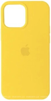 Фото ArmorStandart Silicone Case for Apple iPhone 13 Pro Max Yellow (ARM61794)