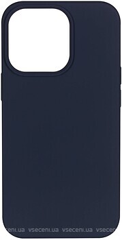 Фото 2E Liquid Silicone for Apple iPhone 14 Pro Max Midnight Blue (2E-IPH-14PRM-OCLS-MB)