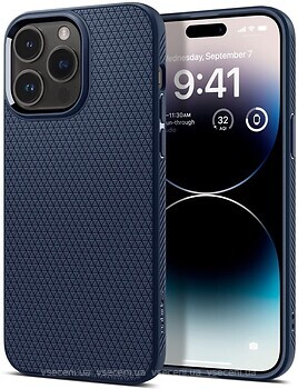 Фото Spigen Case Liquid Air for Apple iPhone 14 Pro Max Navy Blue (ACS04814)