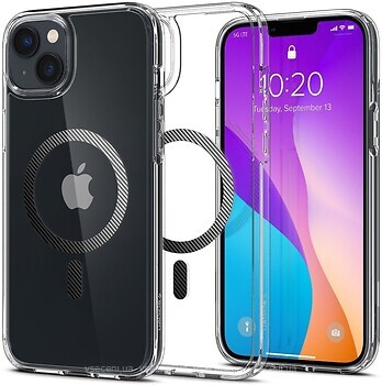 Фото Spigen Case Ultra Hybrid MagFit for Apple iPhone 14 Carbon Fiber (ACS05050)