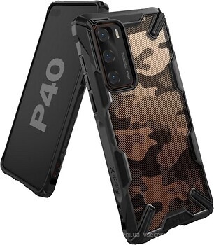 Фото Ringke Fusion X for Huawei P40 Camo Black (RCH4843)