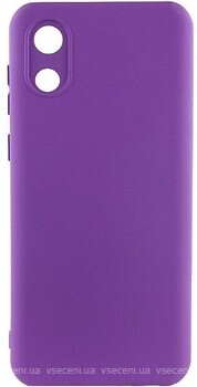 Фото Lakshmi Silicone Cover Full Camera Samsung Galaxy A03 Core SM-A032F Purple