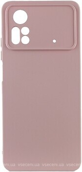 Фото Lakshmi Silicone Cover Full Camera Xiaomi Poco X4 Pro Pink Sand