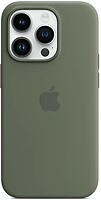 Фото Apple iPhone 14 Pro Silicone Case with MagSafe Olive (MQUH3)