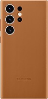 Фото Samsung Leather Cover for Galaxy S23 Ultra SM-S918 Camel (EF-VS918LAEGRU)