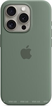 Фото Apple iPhone 15 Pro Silicone Case with MagSafe Cypress (MT1J3ZM/A)