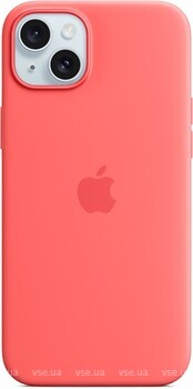 Фото Apple iPhone 15 Plus Silicone Case with MagSafe Guava (MT163ZM/A)
