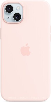 Фото Apple iPhone 15 Plus Silicone Case with MagSafe Light Pink (MT143ZM/A)