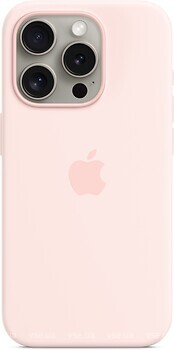 Фото Apple iPhone 15 Pro Silicone Case with MagSafe Light Pink (MT1F3ZM/A)