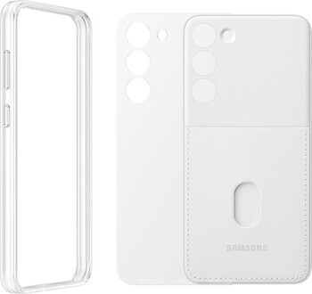 Фото Samsung Frame Cover for Galaxy S23 Plus SM-S916 White (EF-MS916CWEGRU)