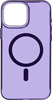 Фото ArmorStandart Y23 MagSafe for Apple iPhone 15 Pro Max Transparent Purple (ARM68569)