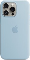 Фото Apple iPhone 15 Pro Max Silicone Case with MagSafe Light Blue (MWNR3ZM/A)