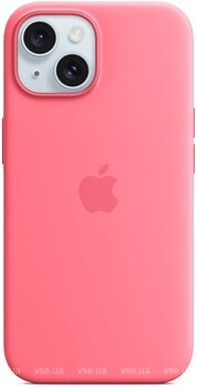 Фото Apple iPhone 15 Silicone Case with MagSafe Pink (MWN93ZM/A)