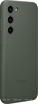 Фото Samsung Leather Cover for Galaxy S23 Plus SM-S916 Green (EF-VS916LGEGRU)