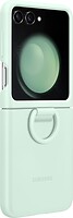 Фото Samsung Silicone Case for with Ring Galaxy Flip 5 SM-F731B Green (EF-PF731TMEGUA)