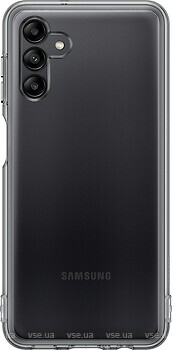 Фото Samsung Soft Clear Cover for Galaxy A04s SM-A047F Black (EF-QA047TBEGRU)