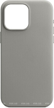 Фото ArmorStandart Fake Leather Case for Apple iPhone 15 Pro Max Grey (ARM76307)