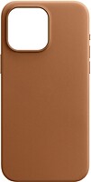 Фото ArmorStandart Fake Leather Case for Apple iPhone 15 Pro Max Light Coffee (ARM76306)