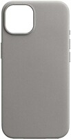 Фото ArmorStandart Fake Leather Case for Apple iPhone 15 Grey (ARM76289)