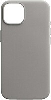 Фото ArmorStandart Fake Leather Case for Apple iPhone 15 Plus Grey (ARM76295)