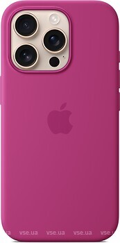 Фото Apple iPhone 16 Pro Max Silicone Case with MagSafe Fuchsia (MYYN3ZM/A)