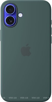 Фото Apple iPhone 16 Plus Silicone Case with MagSafe Lake Green (MYYH3ZM/A)