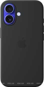 Фото Apple iPhone 16 Silicone Case with MagSafe Black (MYY13ZM/A)