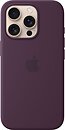 Фото Apple iPhone 16 Pro Silicone Case with MagSafe Plum (MYYM3ZM/A)