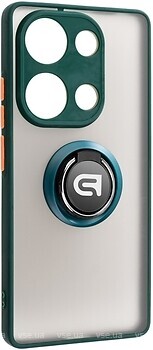 Фото ArmorStandart Frosted Matte Ring for Xiaomi Redmi Note 13 Pro 4G Dark Green (ARM75449)