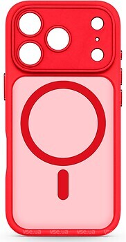 Фото ArmorStandart Lush MagCase for Apple iPhone 17 Pro Red (ARM87495)