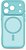 Фото ArmorStandart Lush MagCase for Apple iPhone 17 Pro Turquoise (ARM87496)