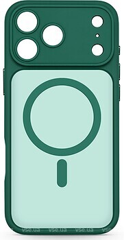 Фото ArmorStandart Lush MagCase for Apple iPhone 17 Pro Max Dark Green (ARM87500)