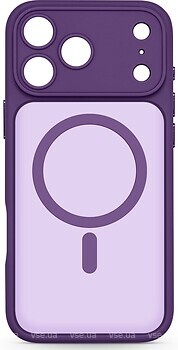 Фото ArmorStandart Lush MagCase for Apple iPhone 17 Pro Max Dark Violet (ARM87499)