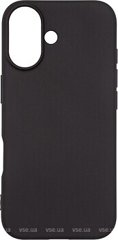 Фото ArmorStandart Matte Slim Fit for Apple iPhone 17 Black (ARM86744)