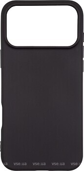 Фото ArmorStandart Matte Slim Fit for Apple iPhone 17 Pro Max Black (ARM86746)