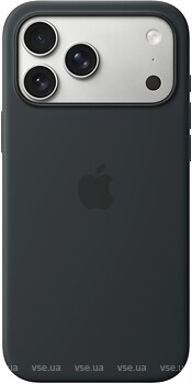 Фото Apple iPhone 17 Pro Max Silicone Case with MagSafe Black (MGFR4ZM/A)