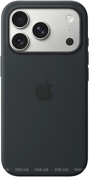 Фото Apple iPhone 17 Pro Silicone Case with MagSafe Black (MGFK4ZM/A)