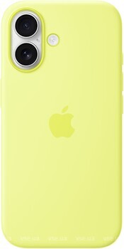 Фото Apple iPhone 17 Silicone Case with MagSafe Neon Yellow (MGEV4ZM/A)
