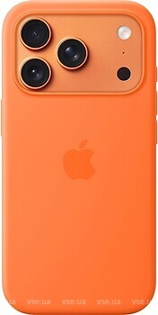 Фото Apple iPhone 17 Pro Silicone Case with MagSafe Orange (MGFE4ZM/A)
