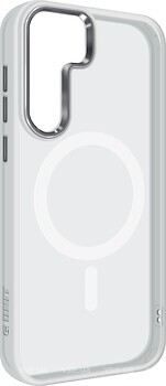 Фото ArmorStandart Unit MagSafe for Samsung Galaxy S24+ SM-S926 Matte Clear Silver (ARM74865)