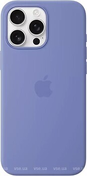 Фото Apple iPhone 16 Pro Max Silicone Case with MagSafe Periwinkle (MDH04ZM/A)
