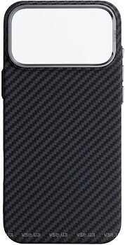 Фото ArmorStandart LikeCarbon2 MagCase for Apple iPhone 17 Pro Max Carbon Black (ARM86259)