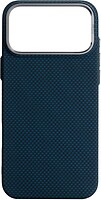 Фото ArmorStandart LikeCarbon2 MagCase for Apple iPhone 17 Pro Max Kevlar Dark Blue (ARM88553)