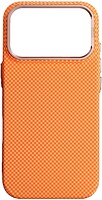 Фото ArmorStandart LikeCarbon2 SE MagCase for Apple iPhone 17 Pro Max Kevlar Orange Rose Gold (ARM89169)