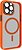 Фото ArmorStandart Unit MagSafe SE for Apple iPhone 15 Pro Max Orange Black (ARM75372)