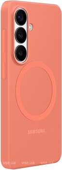 Фото Samsung Silicone Magnet Case for Galaxy S26 SM-S942B Coralred (EF-ES942COEGWW)