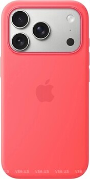 Фото Apple iPhone 17 Pro Silicone Case with MagSafe Bright Guava (MHW04ZM/A)